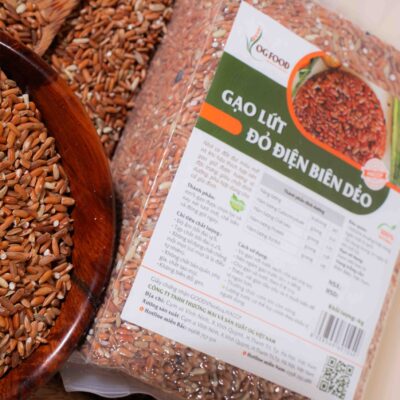 Gạo lứt Đỏ Điện Biên dẻo